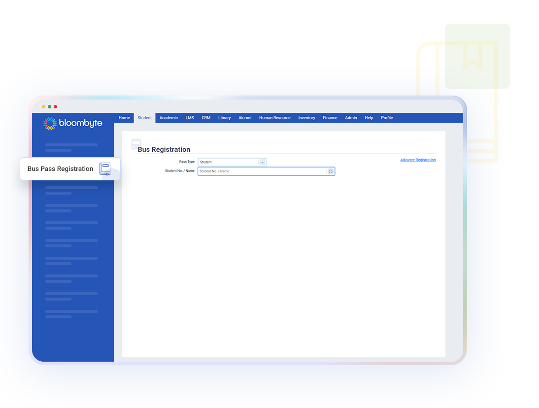Bus Pass Registration